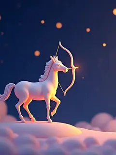 logo ramalan zodiak sagittarius (sumber: AI generated)