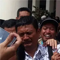Muhammad Samhudi, guru SMP yang diadili gara-gara mencubit anak muridnya | Via: istimewa