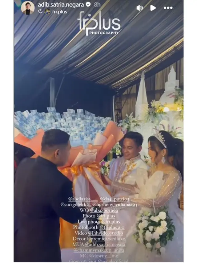 8 Potret Putri Isnari di Resepsi Ngunduh Mantu, Tampil Memukau Bak Princess