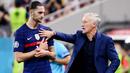 Adrien Rabiot - Gelandang Juventus ini selalu tampil di setiap laga Prancis pada ajang Piala Eropa 2020 lalu. Namun sayang, karena cedera otot yang menimpanya pada awal Agustus 2021 lalu membuatnya harus absen membela Prancis di kualifikasi Piala Dunia 2022. (Foto: AFP/Franck Fife)