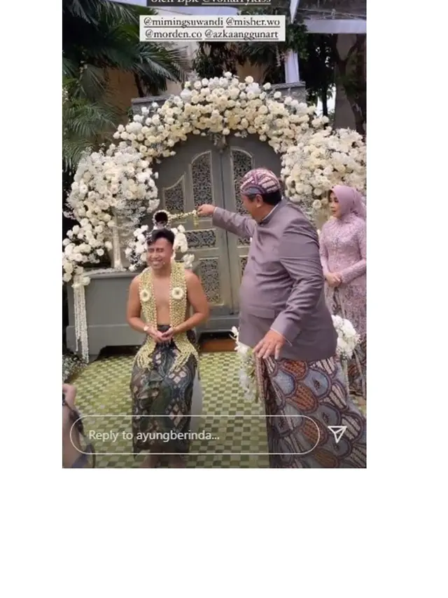12 Momen Pengajian Serta Siraman Vidi Aldiano dan Sheila Dara, Penuh Haru Bahagia