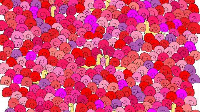 [Bintang] Game Valentine, Temukan Cinta di Antara Keong Warna-Warni Ini