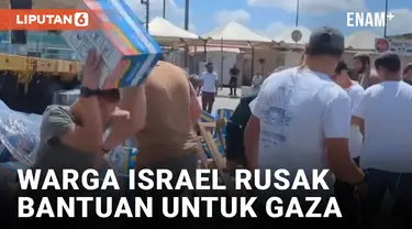 VIRAL WARGA ISRAEL RUSAK DAN HANCURKAN DUS MIE INSTAN DARI INDONESIA UNTUK GAZA