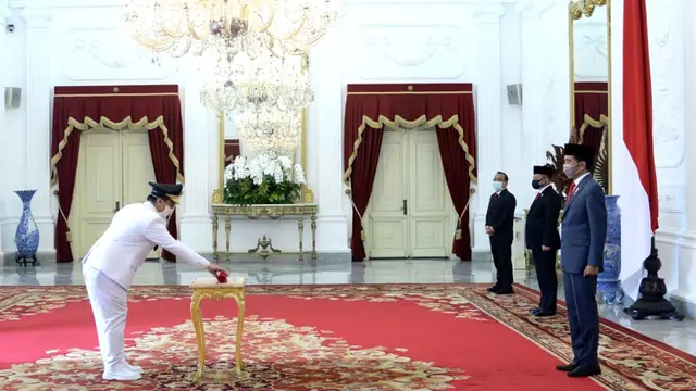 Presiden Jokowi Lantik Riza Patria Jadi Wakil Gubernur DKI Jakarta