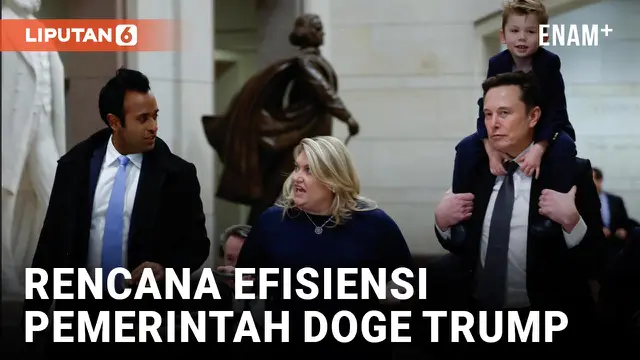 VIDEO: Elon Musk dan Vivek Ramaswamy Bertemu dengan Anggota Parlemen Rencana Efisiensi Pemerintah Doge Trump
