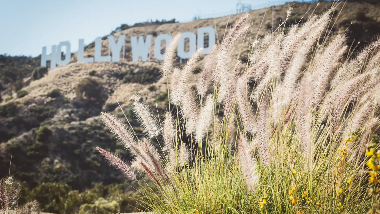 Tulisan Hollywood di Los Angeles.