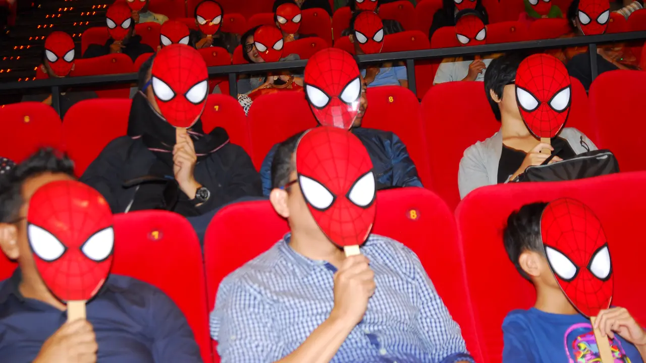 [Video] Antusias Penonton Film "The Amazing Spider-Man 2"
