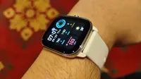 Amazfit GTS 4 Mini (Liputan6.com/Giovani Dio Prasasti)