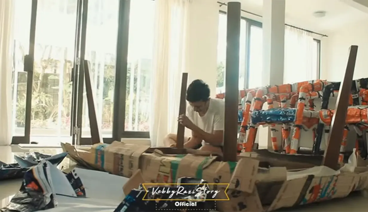 Rumah Baru Vebby Palwinta (Youtube/VebbyRaziStory - OFFICIAL)