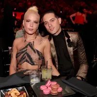 Halsey dan G-Eazy putus setelah setahun berpacaran. (Christopher Polk/AFP)