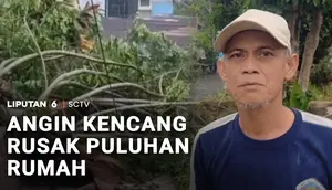 Bandung Barat Diterjang Puting Beliung, Puluhan Rumah Rusak