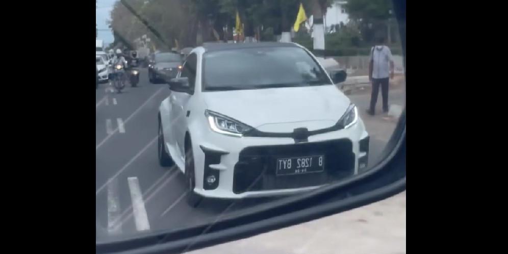 Penampakan Toyota GR Yaris di Yogyakarta (Instagram/@drm.garage)