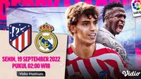 Link Live Streaming Big Match La Liga Spanyol Real Madrid Vs Atletico Madrid di Vidio