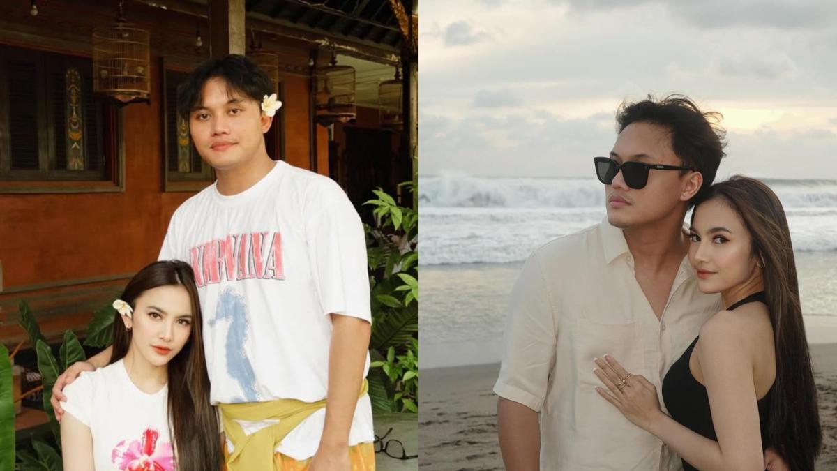 Bak Pasangan ABG, Mahalini Raharja dan Rizky Febian Rayakan Anniversary Pertama dengan Gaya Kasual dan Busana Adat