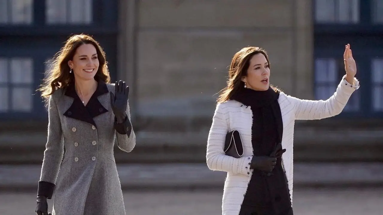 Kate Middleton dan Putri Mary di Denmark