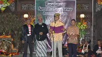 Masyarakat Jawa perantauan di Bengkulu mendeklarasikan dukungan. (Liputan6.com/Yuliardi Hardjo Putro)