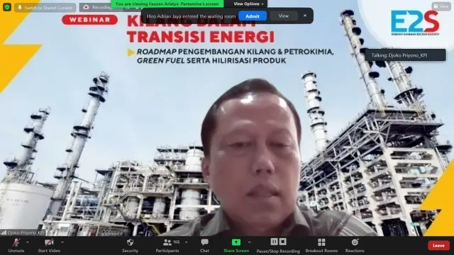 Direktur Utama PT Pertamina Kilang International (KPI), Djoko Priyono