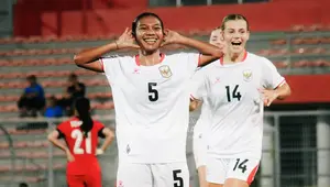 Hasil Babak 1 Final Piala AFF 2026: Selangkah Lagi, Sydney Hopper Bawa Timnas Indonesia Putri Unggul 1-0 atas Laos