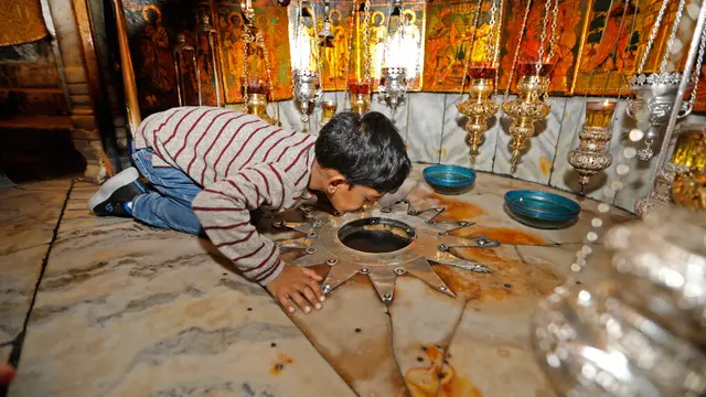 Mengunjungi Tempat Kelahiran Yesus di Betlehem