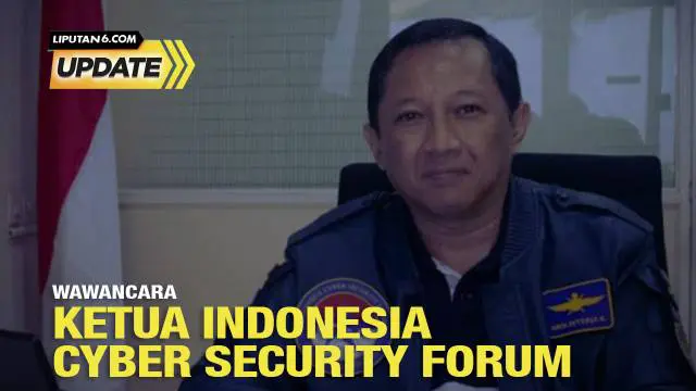 Ketua Indonesia Cyber Security Forum, Ardi Sutedja berbicara tentang keamanan dunia cyber dan kebocoran data terkait dengan hacker Bjorka.