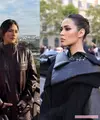 Raisa menampilkan dua beauty look kontras di Paris Fashion Week 2026: soft-effortless untuk Sandro Paris SS27 dan bold dramatis saat show Yohji Yamamoto. (@raissa6690)