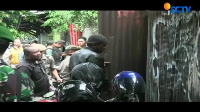 Ricuh Saat Eksekusi Lahan di Jatinegara