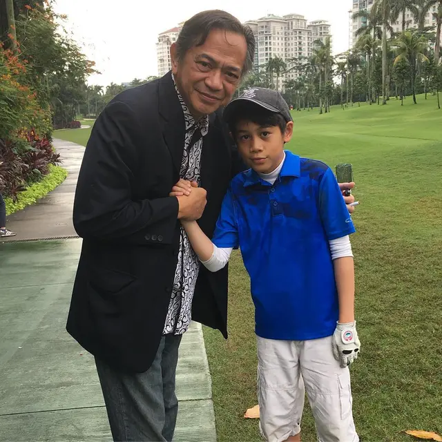 6 Potret Ray Sahetapy Bareng Ramiza Anak Gisca Putri, Cucu Pertama