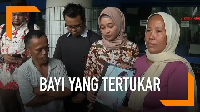 Orangtua protes kepada Rumah Sakit Dr Soetomo setelah bayinya diduga tertukar.