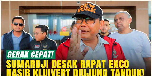 Sumardji Desak Rapat Exco PSSI, Tentukan Nasib Kluivert Usai Gagal ke Piala Dunia 2026