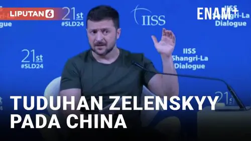 VIDEO: Zelenskyy Tuduh China Bantu Rusia Ganggu Konferensi Perdamaian Swiss