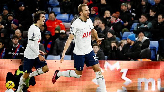 Foto: Harry Kane Borong 2 Gol, Tottenham Hotspur Pesta Gol di Markas Crystal Palace