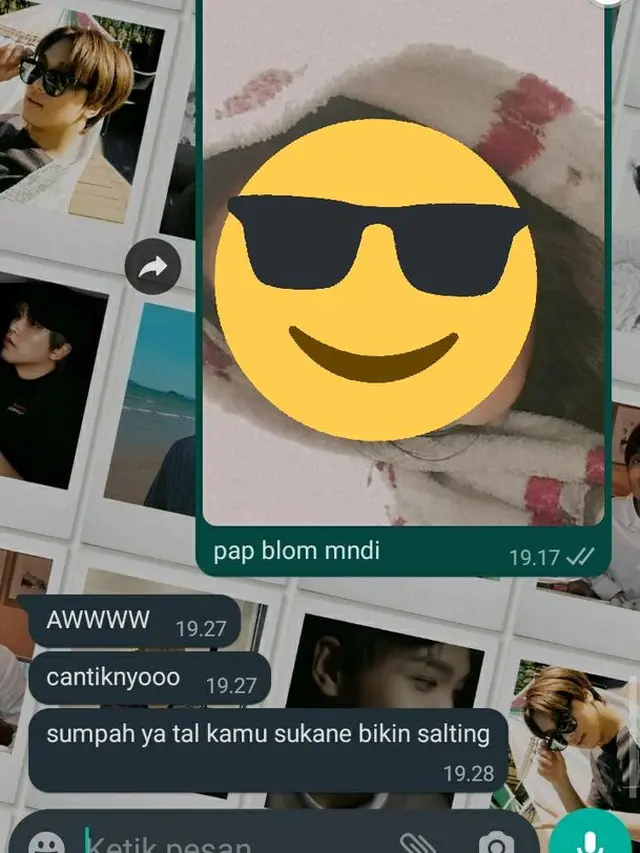 6 Chat Pacar Kirim Foto Selfie Ini Bikin Tepuk Jidat - Hot Liputan6.com