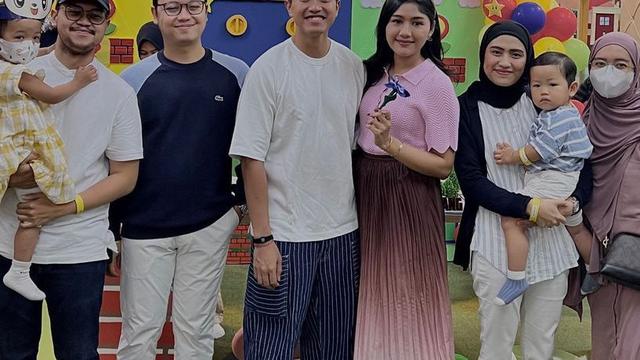 Erina Gudono saat Perayaan Ulang Tahun Kaesang Pangarep