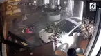 Sebuah mobil menabrak sebuah restoran di China. Diketahui sopir mengemudi dalam keadaan mabuk.