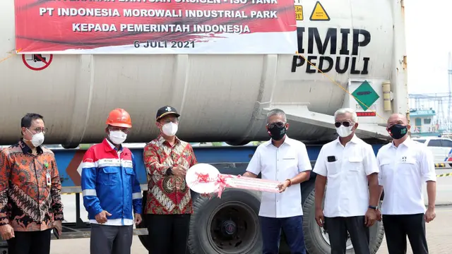 21 unit Iso tank oksigen