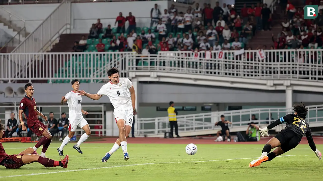 Foto: Debut Impian Mitchell Baker! Hattrick Bawa Timnas Indonesia Pesta 5 Gol atas Kamboja di Piala AFF 2026