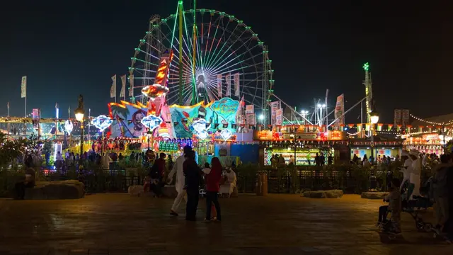 Ilustrasi pasar malam/Departemen Ekonomi dan Pariwisata Dubai (DET)
