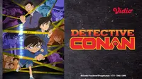 Vidio menghadirkan serial anime Detective Conan Case Close dengan episode lengkap. (Dok. Vidio)