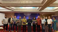 Focus Group Discussion (FGD) terkait rencana larangan total iklan rokok di media yang dilakukan di Ambhara Hotel, Jakarta (21/3/2023).