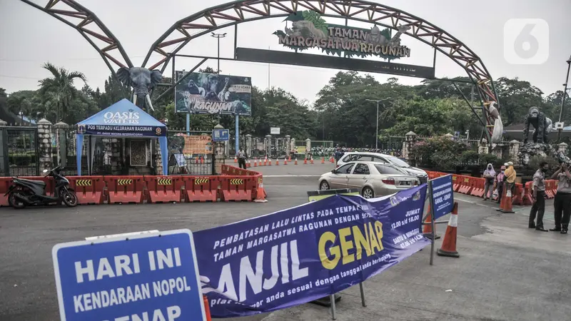 Pemberlakuan Ganjil Genap di Tempat Wisata