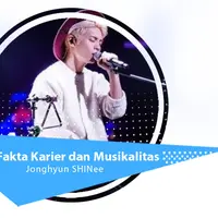Infografis Jonghyun SHINee (Nurman Abdul Hakim/Bintang.com)
