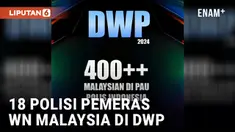 18 POLISI PEMERAS WN MALAYSIA DI DWP AKAN JALANI SIDANG KODE ETIK