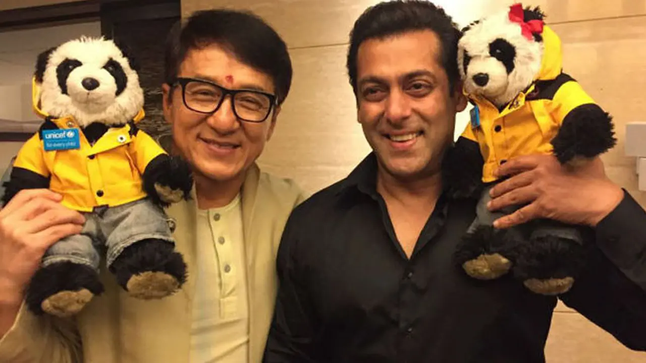 Salman Khan dan Jackie Chan