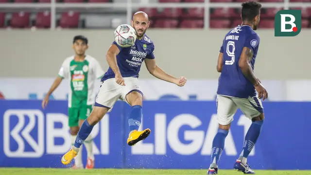 Foto: Wander Luiz dan Rashid Cetak Brace, Persib Bandung Kalahkan PSS Sleman di Pertandingan Lanjutan  BRI Liga 1