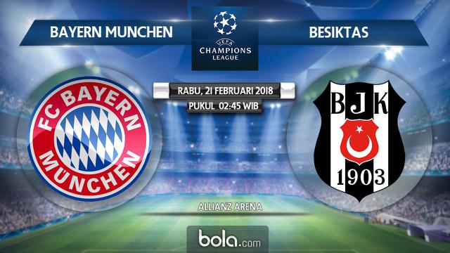 Bayern Munchen vs Besiktas
