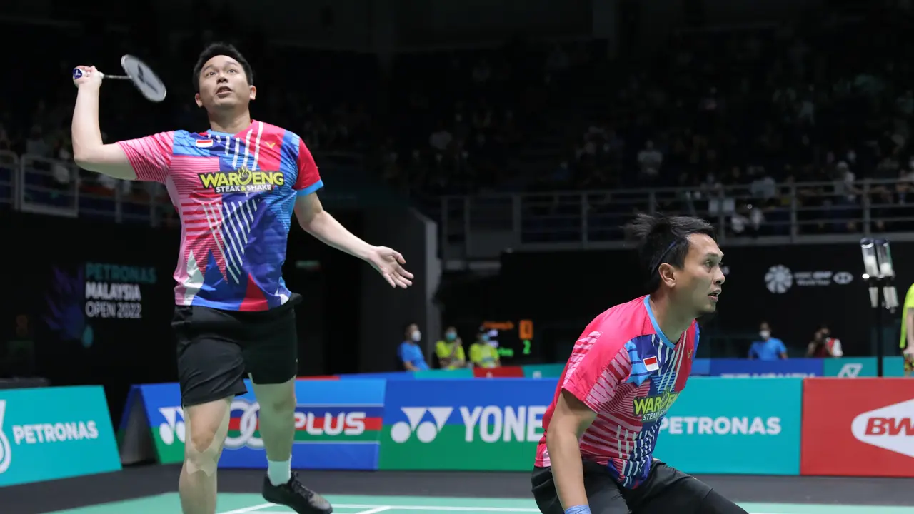 Hendra Setiawan/Mohammad Ahsan - Malaysia Open 2022 - 29 Juni