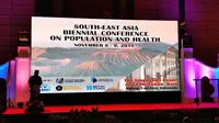 Belajar dari konferensi internasional populasi dan kesehatan, Indonesia masih kurang publikasi penelitian. (Liputan6.com/Fitri Haryanti Harsono)