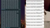 6 Chat Absurd Bangunin Sahur Ini Bikin Elus Dada (sumber: Twitter/nef_ind06/heroheroka)