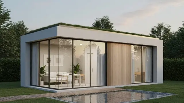 Ilustrasi Model Rumah Kecil Budget Minimalis (Sumber: Gemini AI)