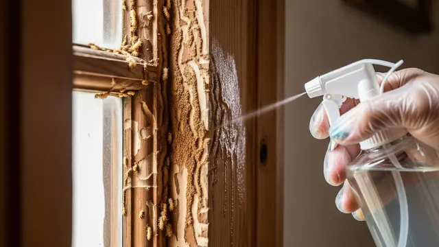 Tips Ampuh Membasmi Rayap di Kusen Pintu dan Jendela (AI)
